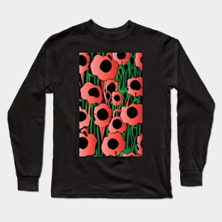 Field of Poppies Long Sleeve T-Shirt